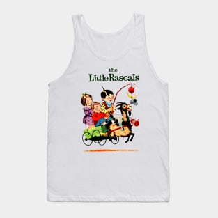 Little Rascals Retro T-Shirt Design Tank Top